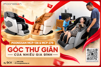 Poongsan MCP-136 & MCP-279: Góc Thư Giãn Của Nhiều Gia Đình