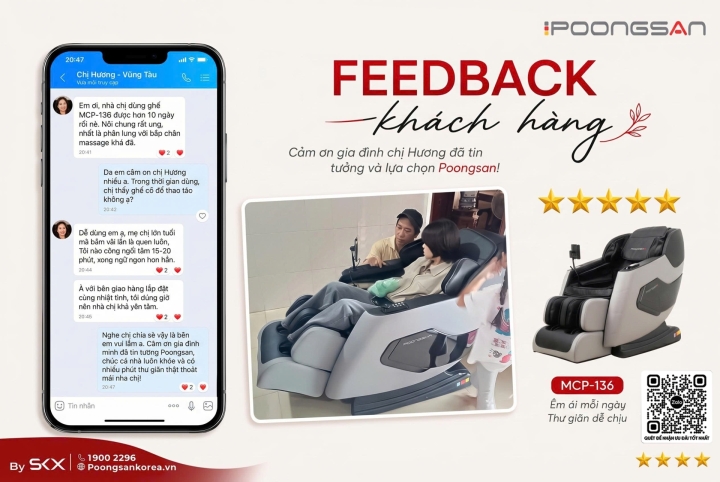Feedback khách hàng Poongsan khi trải nghiệm MCP-136 Và MCP-306