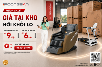 Mega Live 21.08 - Giá Ghế Massage Thanh Lý Tại Kho, Hời Khỏi Lo