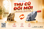Poongsan thu cũ đổi mới ghế massage: Trợ giá thêm đến 10 triệu