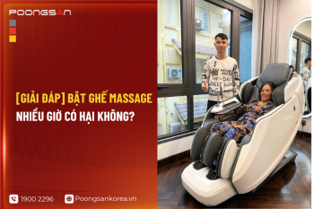 [GIẢI ĐÁP] Bật Ghế Massage Nhiều Giờ Có Hại Không?
