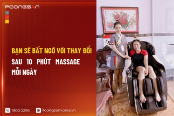 Bạn Sẽ Bất Ngờ Với Thay Đổi Sau 10 Phút Massage Mỗi Ngày