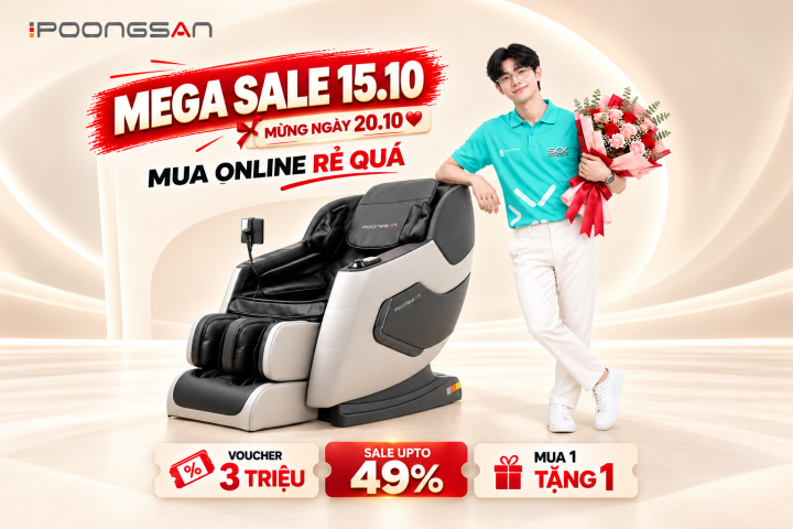 Mega Sale 15.10 Poongsan - Ngàn Ưu Đãi, Vạn Yêu Thương