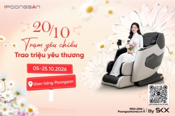 Mega Sale 20.10 Poongsan - Trao Quà Yêu Chiều, Gửi Triệu Điều Thương