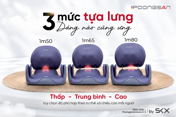 Poongsan MUP-008: Dành sự chăm sóc cho vùng hông sau những giờ ngồi dài