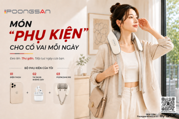 Poongsan N18: Tái hiện cảm giác xoa bóp bằng tay qua công nghệ massage 4D