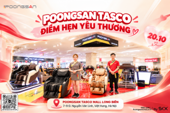 Quà Gì Nàng Ưng? Ghé Poongsan Tasco Mall Long Biên!