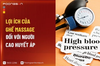Lợi Ích Của Ghế Massage Đối Với Người Cao Huyết Áp