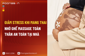 Giảm Stress Khi Mang Thai Nhờ Ghế Massage Toàn Thân An Toàn Tại Nhà