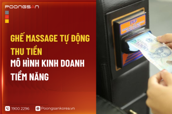 Ghế Massage Tự Động Thu Tiền Mô Hình Kinh Doanh Tiềm Năng
