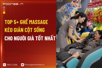 Top 5+ Ghế Massage Kéo Giãn Cột Sống Cho Người Già Tốt Nhất