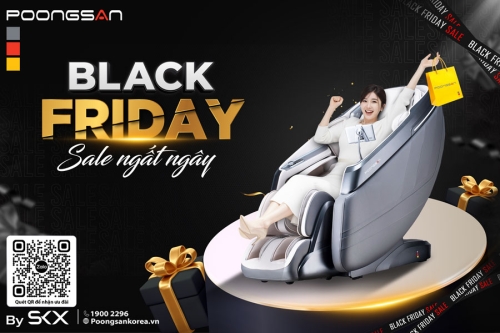 Black Friday - Poongsan Sale Ngất Ngây, Đại Tiệc Săn Deal Sức Khỏe Lớn Nhất Năm!