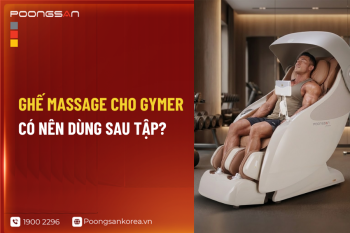 Ghế Massage Cho Gymer: Có Nên Dùng Sau Tập?