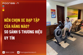 Nên Chọn Xe Đạp Tập Của Hãng Nào? So Sánh 5 Thương Hiệu Uy Tín
