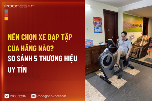 Nên Chọn Xe Đạp Tập Của Hãng Nào? So Sánh 5 Thương Hiệu Uy Tín