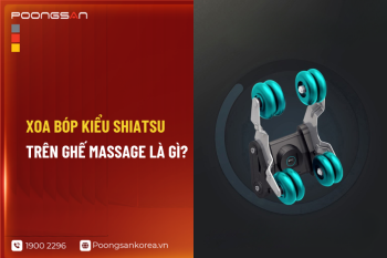 Xoa Bóp Kiểu Shiatsu Trên Ghế Massage Là Gì?