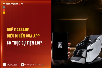 Ghế Massage Điều Khiển Qua App Có Thực Sự Tiện Lợi?