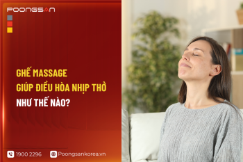 Ghế Massage Giúp Điều Hòa Nhịp Thở Như Thế Nào?