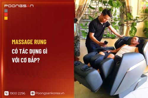 Massage Rung Có Tác Dụng Gì Với Cơ Bắp?