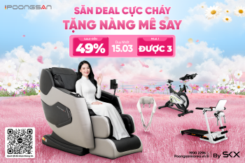Săn Deal Cực Cháy - Tặng Nàng Mê Say Cùng Mega Live Poongsan 15.03