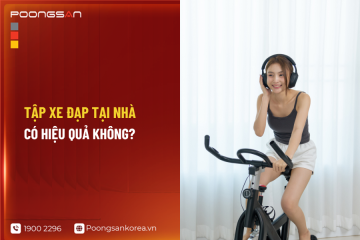 Tập xe đạp tại nhà có hiệu quả không?