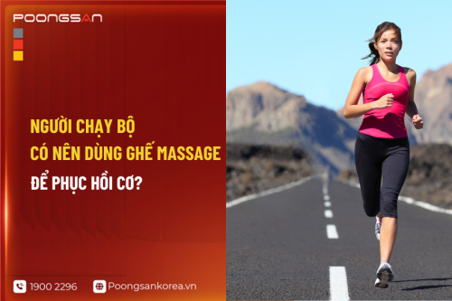 Người Chạy Bộ Có Nên Dùng Ghế Massage Để Phục Hồi Cơ?