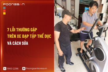 7 Lỗi Thường Gặp Trên Xe Đạp Tập Thể Dục Và Cách Sửa