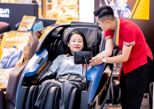 Vì sao ghế massage ngày càng xuất hiện trong nhiều gia đình Việt