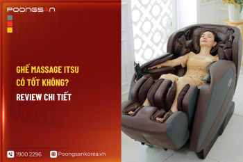 Ghế massage ITSU có tốt không? Review chi tiết
