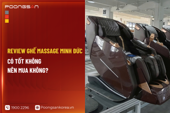 Review ghế massage Minh Đức có tốt không nên mua không?