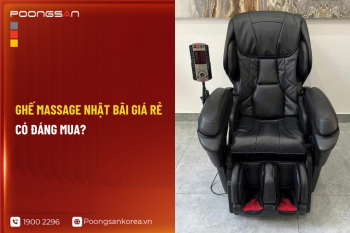 Ghế massage Nhật bãi giá rẻ có đáng mua?