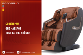 Có nên mua ghế massage Toshiko T90 không?
