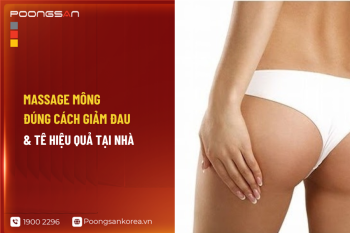 Massage mông đúng cách giảm đau & tê hiệu quả tại nhà
