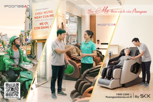 Tôn Vinh Ngày Của Mẹ: Poongsan Tung Ưu Đãi Tri Ân Giảm Sâu 50%++, Bùng Nổ Voucher 3 Triệu Đồng