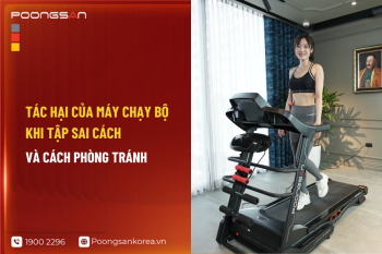 Tác hại của máy chạy bộ khi tập sai cách và cách phòng tránh
