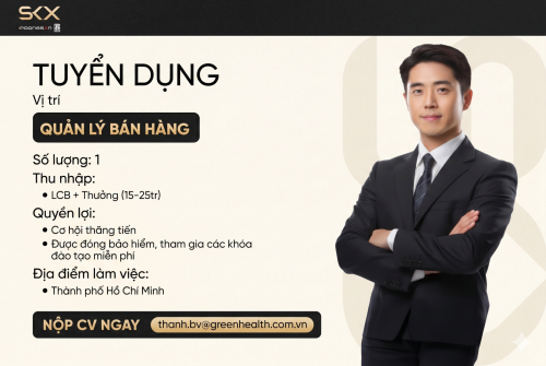 Poongsan tuyển dụng quản lý bán hàng