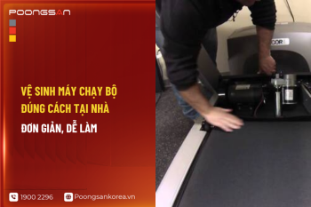 Vệ sinh máy chạy bộ đúng cách tại nhà đơn giản, dễ làm