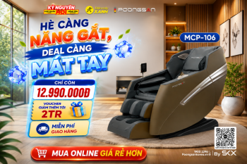 Hè càng nắng gắt, deal càng mát tay - Poongsan MCP-106 chỉ còn 12.990.000đ tại Điện Máy Xanh