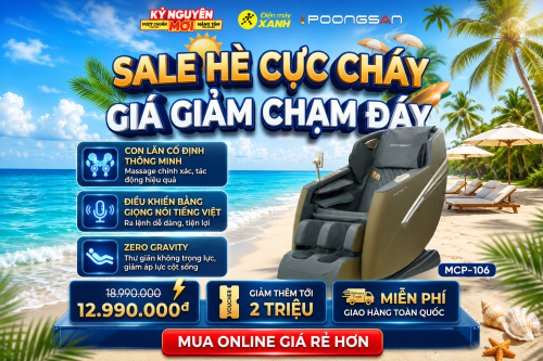Sale hè cực cháy, giá giảm chạm đáy - Mua Poongsan MCP-106 ưu đãi lớn tại Điện Máy Xanh
