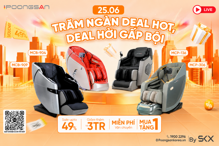 25.06 Poongsan trăm ngàn deal hot, deal hời gấp bội