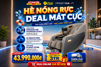 Hè Nóng Rực, Deal Mát Cực - Mua Poongsan MCP-306 Ưu Đãi Tại Điện Máy Xanh