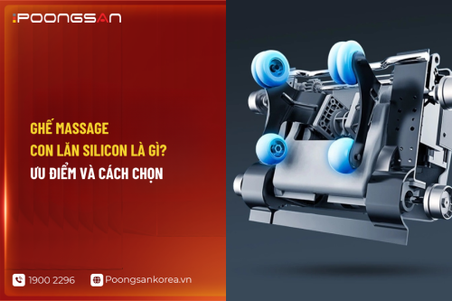 Ghế massage con lăn silicon là gì? Ưu điểm và cách chọn