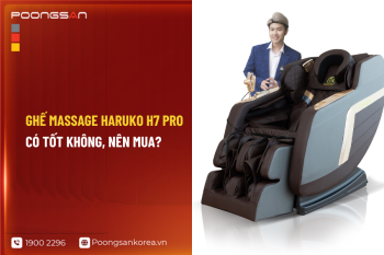 Ghế massage Haruko H7 Pro có tốt không, nên mua?