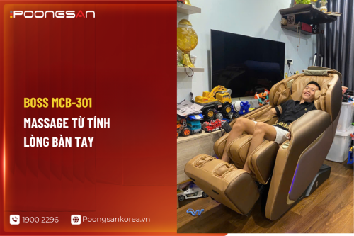 Boss MCB-301 massage từ tính lòng bàn tay
