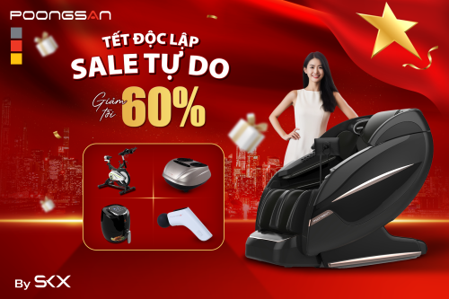 Mừng Quốc Khánh 2/9, Poongsan tung khuyến mãi cực sốc