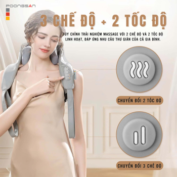 Gối massage Poongsan N18