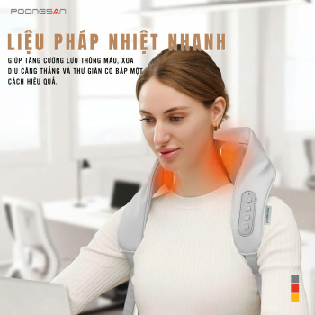 Gối massage Poongsan N18