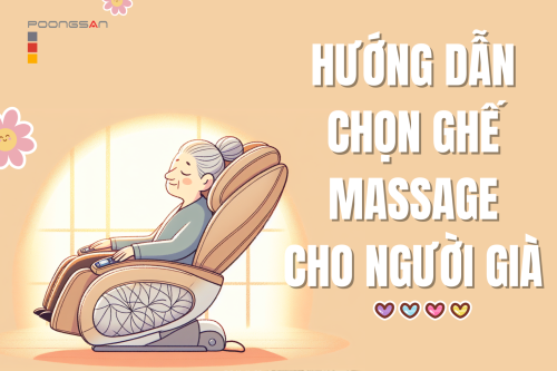 Hướng dẫn cách chọn ghế massage chính hãng cho người già